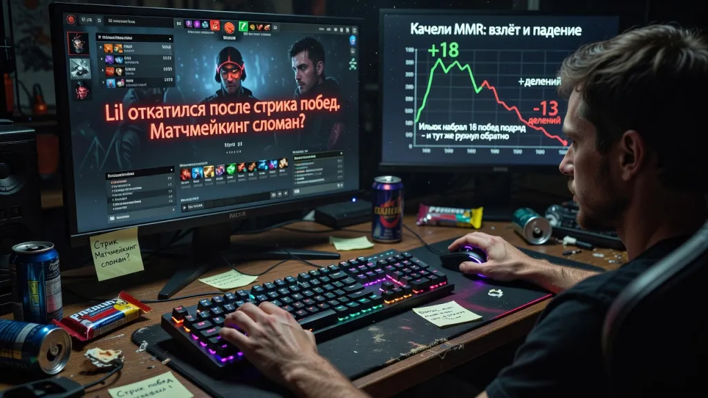 Lil откатился после стрика побед. Матчмейкинг сломан?
