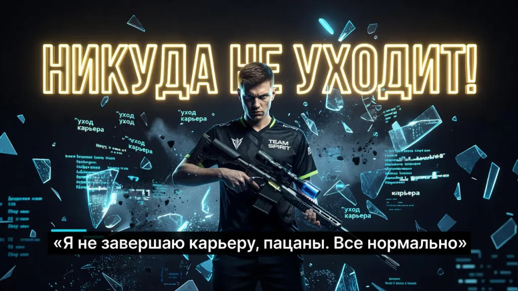 Sh1ro опроверг уход из Team Spirit. Никуда не уходит!