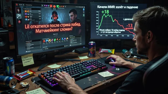 Lil откатился после стрика побед. Матчмейкинг сломан?